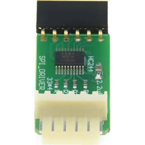 New SPI DRIVER, ICSP Enhanced Adapter for XGecu TL866II PLUS Minipro TL866A programmer SPI flash in Circuit Programming adapter