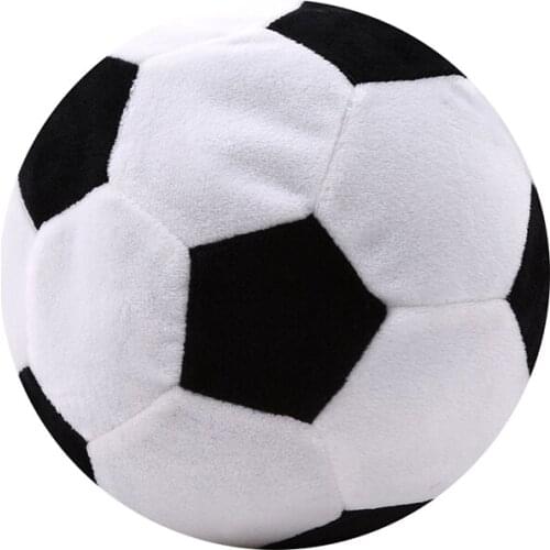 Football Shape Cushions Pillows Football Ball Cushions World Cup Plush Kids Stuffed Toys Gift For Kids Cushions