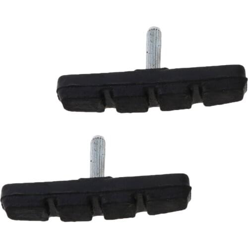 2pcs Brake Pads Silent Rubber V Brake System Bike Parts Bicycle Cycling Safety Blocks MTB Mountain Bike Accessories