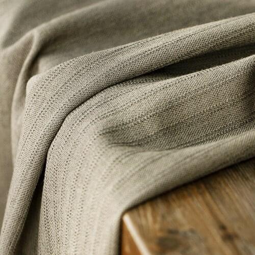 Vertical stripes pattern worsted pure wool fabric, neutral style, good drape, sewing for jacket, coat, dress,suits,pants,craf