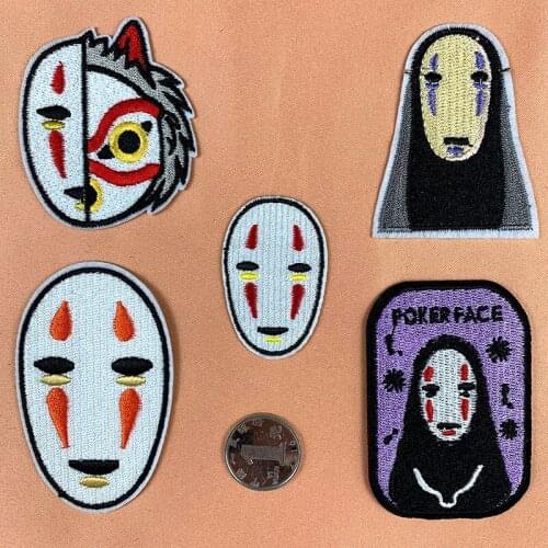 1pcs Cartoon Movie Cool Patches Sew Fabric Sticker Badge Embroidered Iron On Patch for Clothes Appliques DIY Repair Accessories