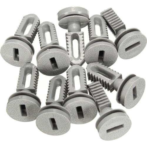 10pcs Plastic Dash Cover Boot Lining Trim Clips For BMW E30 E36 E46 E60 E83 E93