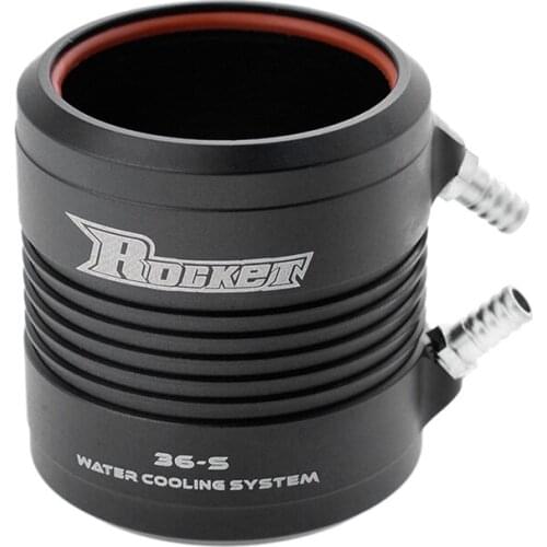 ROCKET Aluminum Water Cooling Jacket Water Cooling Jacket Cover for RC Boat Brushless Motor