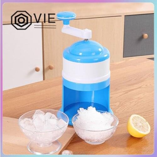 Household Mini Easy Ice Shaver Crusher Handheld Snow Manual Crushing Ice Machine Fried ice machine N12 20