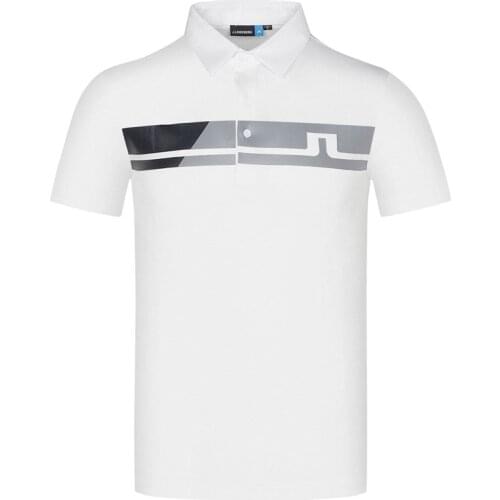 Summer Short Sleeve Golf T-Shirt 3 Colors New JL Mens Clothes Outdoor Sports Casual Polo Shirt S-XXL in Choice