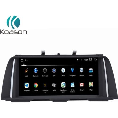 Koason GPS Navigation PK PX6 Android 8.1 Touch Screen Multimedia Audio Player for BMW 5 Series F10 F11 CIC With Bluetooth Wifi