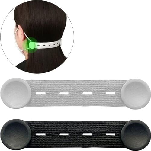 Pcs Masks Ear Protectors Hook Adjustable Mask Elastic Band For Relieving Ears Pain Extension Hook Buckle Ear Saver Grips natural