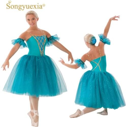 Songyuexia woman New ballet dress Professional adult ballet dance yarn skirt tutu fluffy skirt Swan Lake adult ballet costume