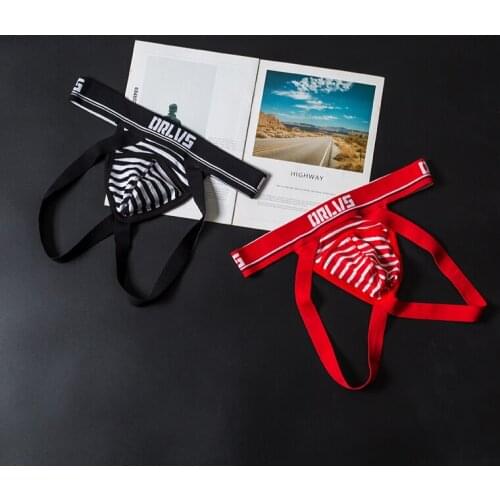 ORLVS G-strings Skincare Double Belt Thongs High Density Weave Belt Breathable Soft Meaningful Design Environmentally Friendly