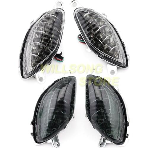 Front LED Turn Signal Light Lamp Blinker Indicator For SUZUKI GSX1300R HAYABUSA 1999-2007 Motorcycle Accessories Lighting Parts
