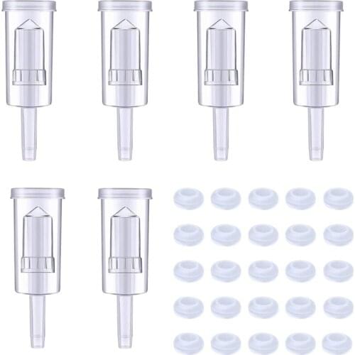 Plastic Airlock with Pieces Of Silicone Eyelets for Fermentation Air Locks Set for Wine Making Fermentation Of Kimchi