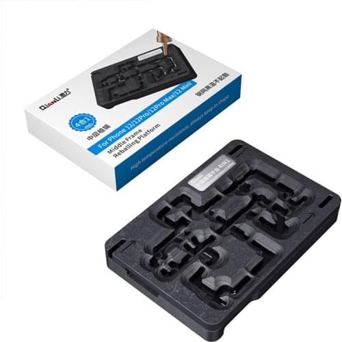 Qianli Middle Frame Reballing Platform for Phone 12 12pro 12mini 12promax Desoldering Holder Motherboard Repair Fixture