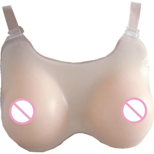 Fake Breast Bra For Crossdresser Fake Silicon Breasts Soft Lifelike Artificial Breasts For Huge Breasts Crossdresser Transgender