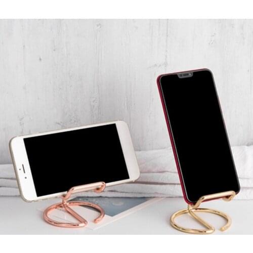 Simple Universal Tablet Mobile Phone Support Holder Cellphone Stand Rack Office Desktop Bracket Shelf