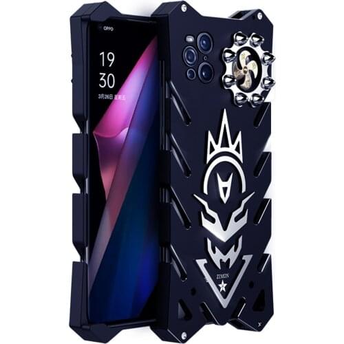 Shockproof Aluminum Metal Body Fundas Cover for Oppo FindX3 Find X3 Pro X3pro FindX3pro 6.7 Inch Case Coque Shell Housing