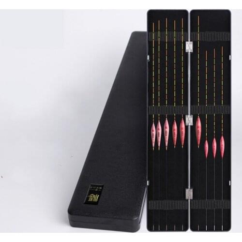 High Sensitivity Polyculture Crucian Carp Reed Float Bold and Eye-catching Float with Box Pesca Accesorios Mar