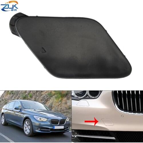 ZUK For BMW 520 530 535 550 Gran Turismo F07 GT 2010-2013 Front Bumper Towing Hook Cover Cap Housing Lid Case Unpainted