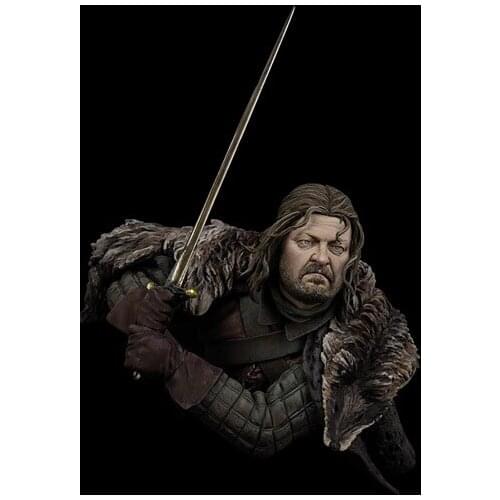 1/10 sword of the warriors of the North bust toy Resin Model Miniature Kit unassembly Unpainted