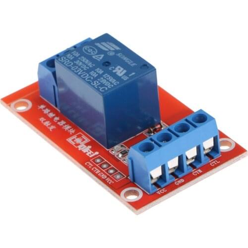 1 Channel 3V Relay Module Shield Expansion Board w/ Optocoupler for Raspberry Pi DSP AVR PIC