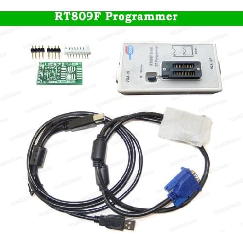 100% Original Newest RT809F ISP EPROM Universal Programmer EMMC-Nand FLASH VGA AVR GAL PIC Programmer