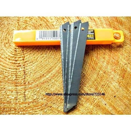 10pc-Pack ASB-10 OLFA Knife SnapOff Blade Lame Signage Vinyl Cardboard FOR OLFA 18O S S/20 A A-2 A-3 SVR-1 PA-2 5-5 XA-1 DA-1