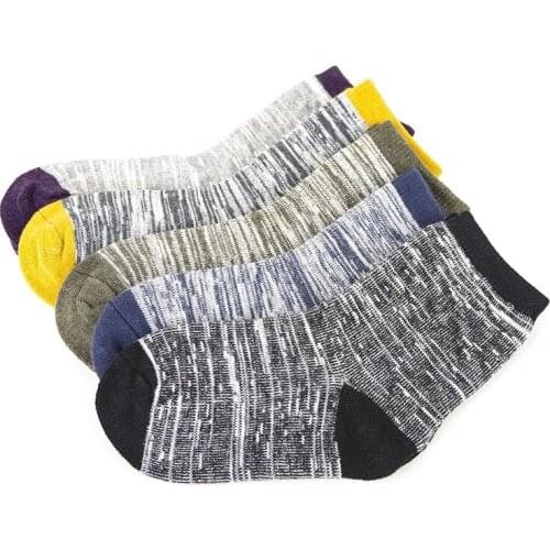 5 pairs / lot 2016 Spring New retro ethnic style Paris fashion cotton high quality childrens socks 2-11 year kids socks