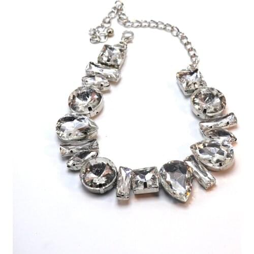 Baroque Elegant Bridal Necklace Jewelry Drop Wedding Jewelry for Women Gifts Friendship Necklaces Best Friend Forever Birthday