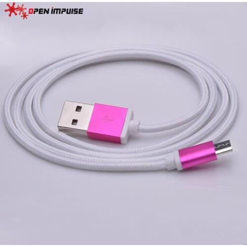 Free shipping 1m usb micro cable for samgsung