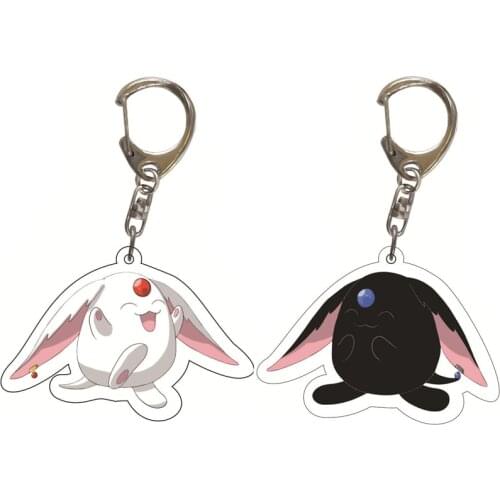 5pcs 10pcs 2Kinds Tsubasa Chronicle Clamp Mokona PVC Pendant Figure Key Chain Keyring