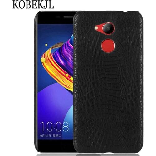 For Huawei Honor 6C Pro Case 5.2 inch Hard PU Leather Back Cover Phone Case For Huawei Honor 6C Pro 6cPro JMM-L22 JMM L22 Case