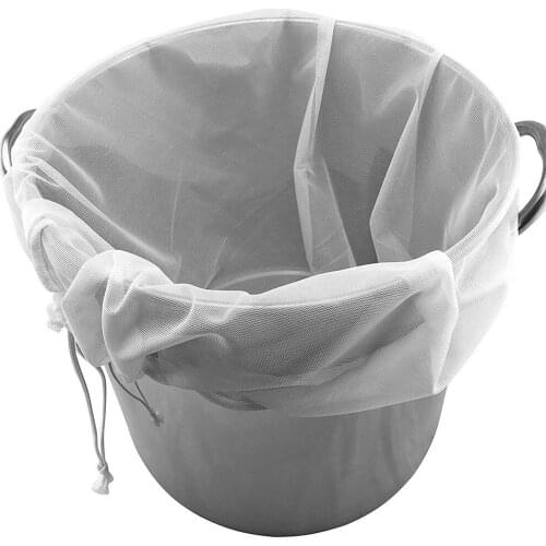Beer Homebrew Filter Bag for Brewing Malt Boiling Wort Mash Strainer Tool Mesh Nylon Food Strainer Bag Nut Milk Juice Filter