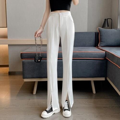 GUUZYUVIZ Women's Flared Trousers