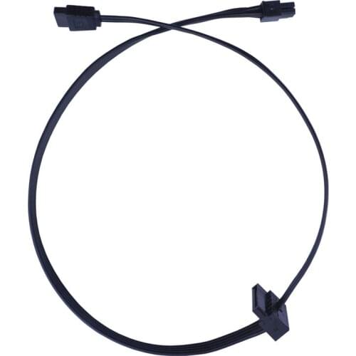 1Pc 45CM Cable MINI 4 Pin Turn 2 SATA Power Supply for Lenovo Main Board Interface Small 4Pin To Two SATA SSD Power Supply Cable