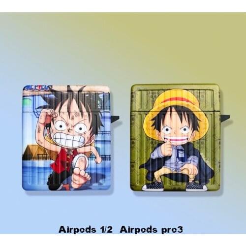 Classic Cute Cartoon Anime For AirPods 1 2 Silicon Protective Cover Air Pod Pro Case For Airpods Headphone Carrying Box Fundas