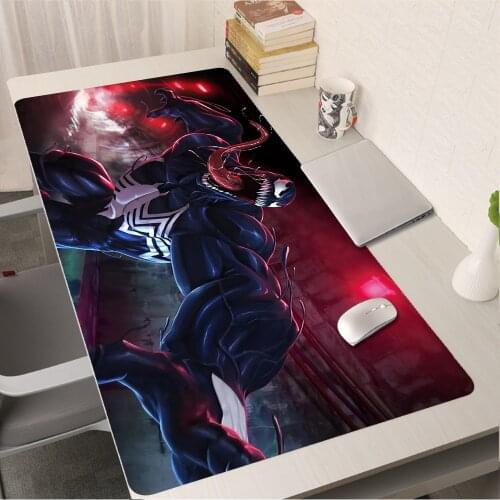 Anime Mouse Pad 90x40 Venom Villain Malthael 3mm Thickness CS GO Mousepad Gaming Office Table Pad 400x900mm Wholesale Price