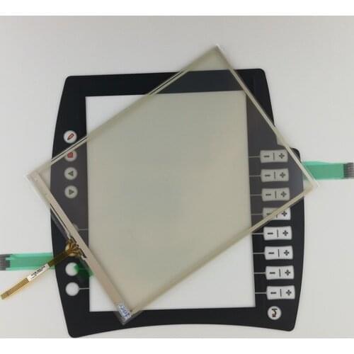 Membrane Keyboard with Touch Screen for KUKA for KRC KCP4 KR C4 compact KRC4 compact Keypad Switch Replacement