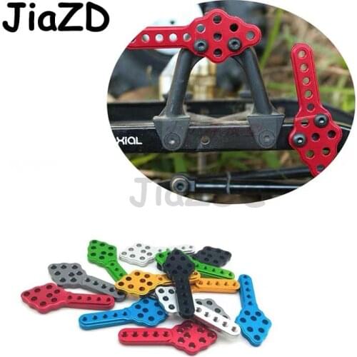 4PCS metal shock absorption height adjustment bracket seat Reduced body for AXIAL SCX10 JEEP Wrangler 90022 RC Crawler car model