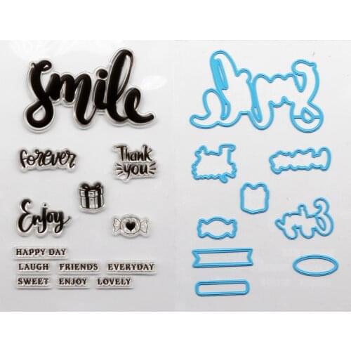 CRZCrafter Clear Stamp And Metal Cutting Dies Set Pack DIY Craft For Scrapbooking Cardmaking Journaling Decoration Silicon Seals