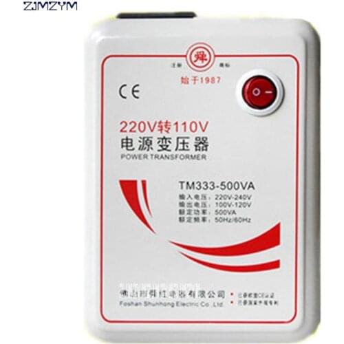 New Arrival TM333-500VA Transformer 110V to 220V Household Transformer Appliances Voltage Power Converter 500W 50-60Hz Hot Sale