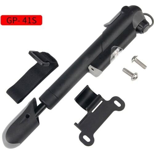 Portable Bicycle Pump Hand Mini Air Pump Inflator Schrader Presta Valve Ball Needle Hose MTB Accessories Portable Bike Pump