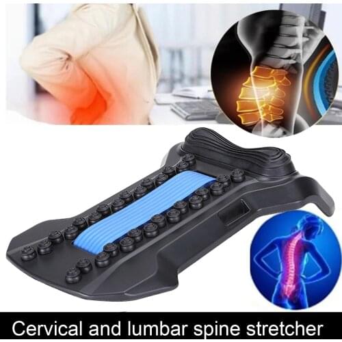 Adjustable Lumbar Relief Back Massager Stretcher Device Back Pain Relief Massager Stretcher Support Equipment 2021 New Massager