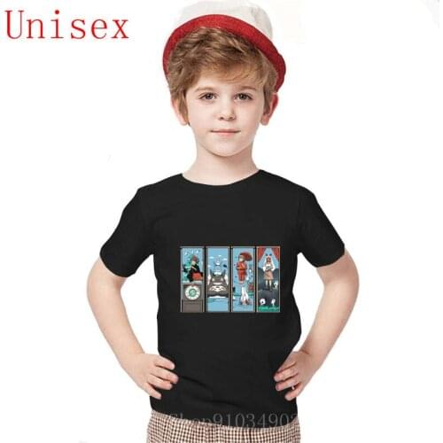 Haunted-Ghibli-Mansion Anime Haunted Mansion Kikis Delivery Service children clothes boys kids clothes girls 8 to 12 tops