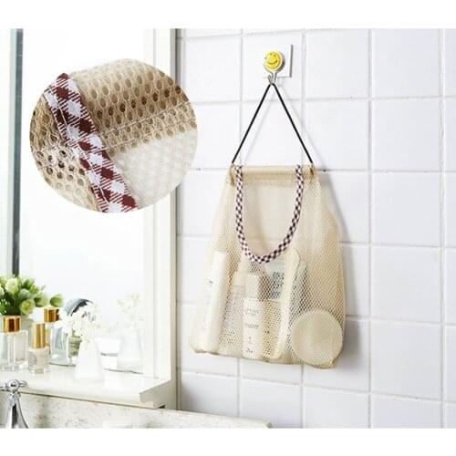 1 PC Hangable Kitchen Vegetable Storage Net Bag Multi-purpose Storage for Fruits Vegetables Mesh Storage Bags