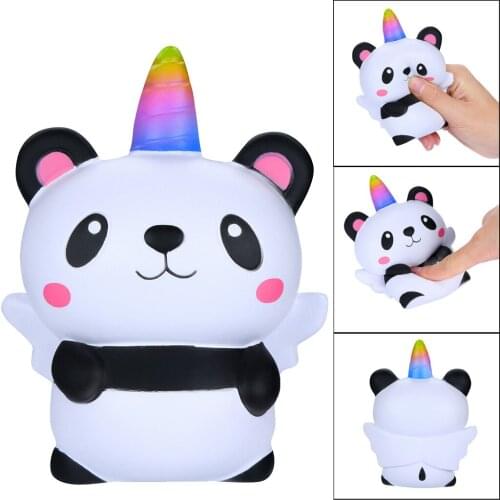 Surprise Slow Rising Cream Scented Stress Relief Toy Giant squishy Squishies Kawaii Cartoon Panda Angel Poopsie slime Toys L1227