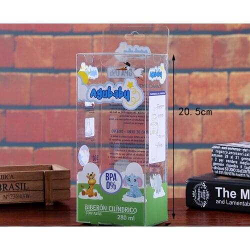 UV Protected colored plastic boxes Custom durable clear pvc perfume box packaging manufacturers ---PX20105