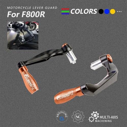 For BMW F800R 2009-2019 Motorcycle Universal 7/8" 22mm Handlebar Grips Guard Brake Clutch Levers Handguard Protector