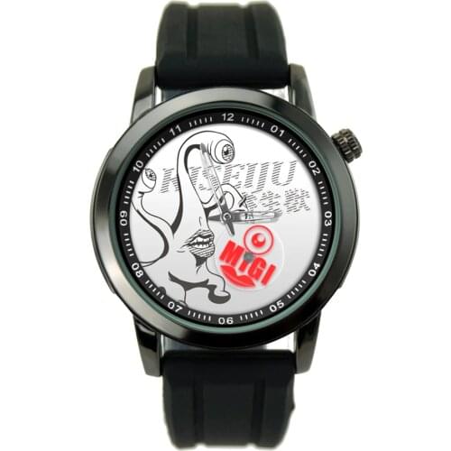 Bsarai kiseiju GinTama OnePiece Naruto Tokyo Ghoul SAO Kiseiju LOL Conan Black Butler Fairy Tail Attack On Titan rotatable Watch