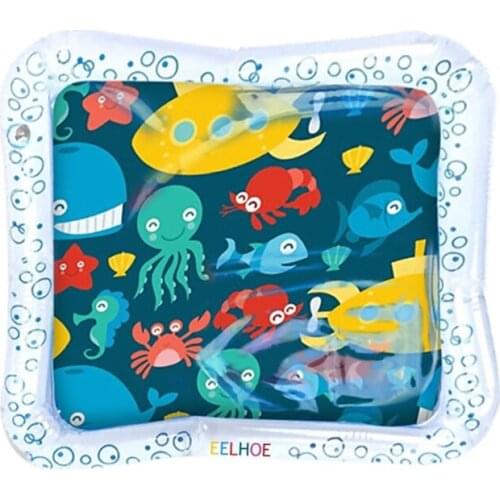 17/21/25inch Baby Water Mat Garden Water Pad Circle Square Heart Swimming Pool Baby’s Party Favor Sets Outdoor Games