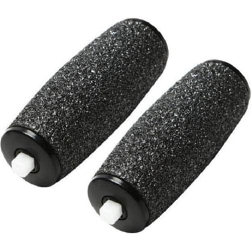 2pcs Replacements Roller Heads for Pro Pedicure Foot Care for Feet Electronic Foot File Rollers Skin Remover Accessories