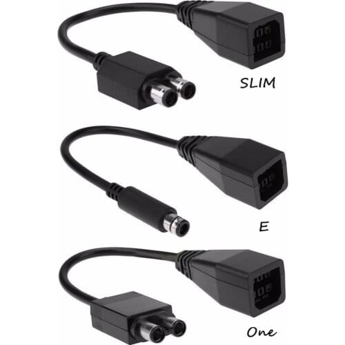 For Xbox 360 to Xbox One / Slim /E NEW AC Power Supply Adapter Converter Transfer Cable Hot Sale Fat HDD Hard Drive Data Cable